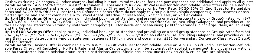 Princess Cruises：Cruise Deals and Air Steals!